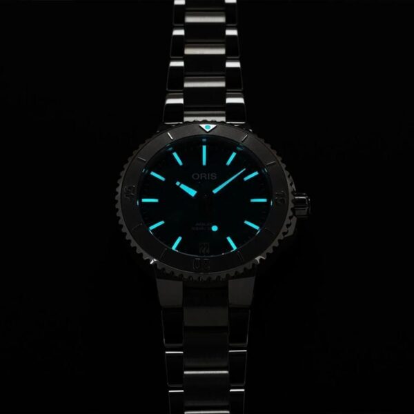 01 733 7770 4137-07 8 18 05P ORIS オリス アクイス オリス×ブレスネット 36.5mm
