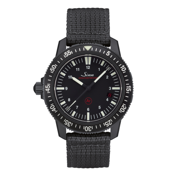 EZM 3 S Sinn ジン EZMミッションタイマー テキスタイルストラップ仕様（ブラック）