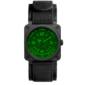 【999本限定】BR0392-HUD-CE/SRB ハッド Bell & Ross ベル&ロス インストゥルメント BR03-92