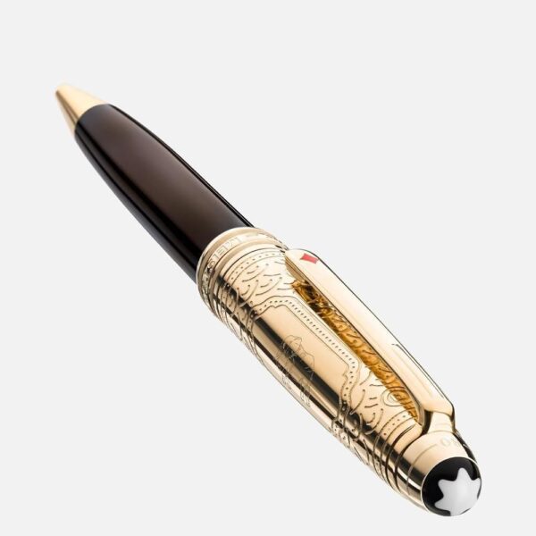 MB128483 MONTBLANC モンブラン マイスターシュテュック アラウンド ザ ワールド イン 80デイズ ドゥエ クラシック ボールペン