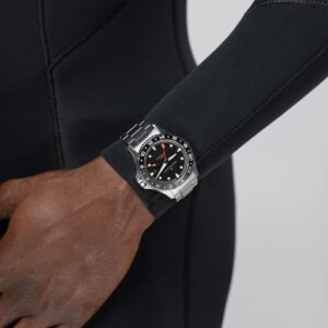 H82555130 HAMILTON ハミルトン カーキ ネイビー スキューバ GMT 43mm