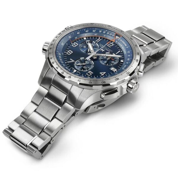 H77922141 HAMILTON ハミルトン カーキ アビエーション X-ウィンド GMT クロノ クォーツ 46mm