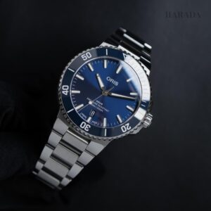 01 733 7787 4135-07 8 22 04PEB ORIS オリス アクイスデイト 41.5mm