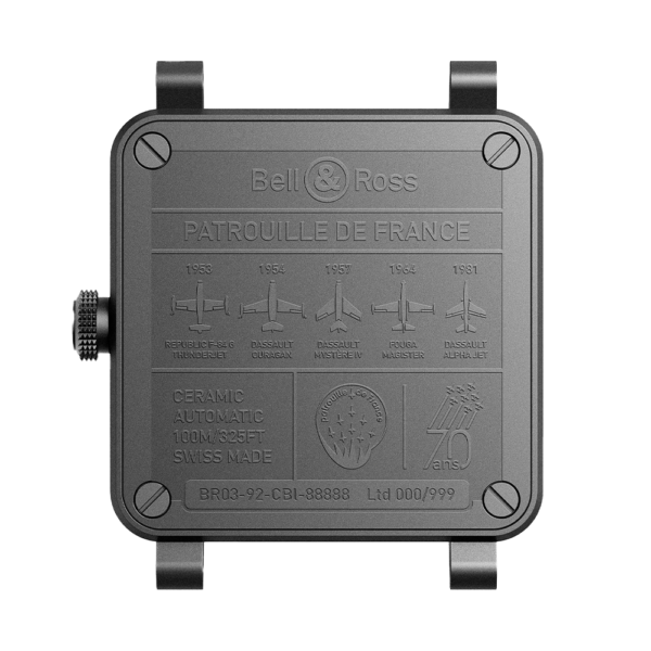 【限定999本】 BR0392-PAF7-CE/SCA パトルイユ・ド・フランス Bell & Ross ベル&ロス インストゥルメント BR03-92