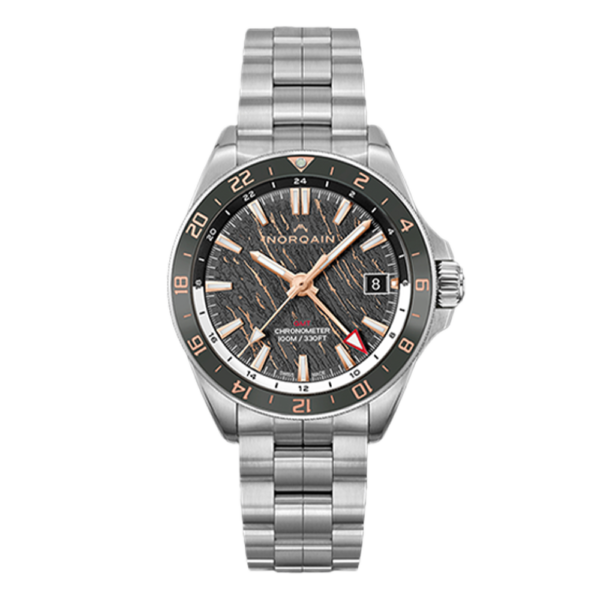 N1100.22S02.G01 NORQAIN ノルケイン アドベンチャー ネベレスト GMT グレーシャー 41mm