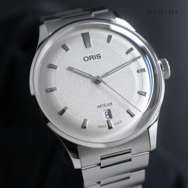 01 733 7810 4051-07 8 20 20 ORIS オリス アートリエ デイト 38mm