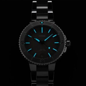 01 733 7770 4158-07 8 18 05P ORIS オリス アクイスデイト 36.5mm