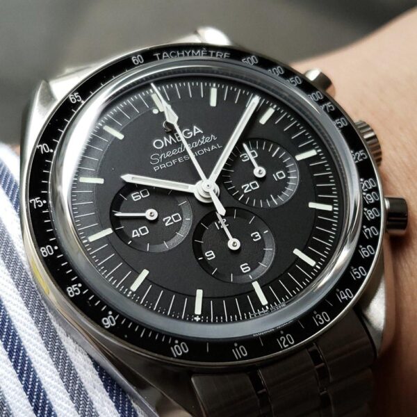 310.30.42.50.01.001 OMEGA オメガ スピードマスター ムーンウォッチ プロフェッショナル 42MM 強化プラスチックガラス