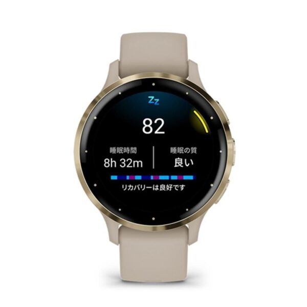 GARMIN ガーミン Venu 3S ベニュー 010-02785-42 French Gray / Cream Gold