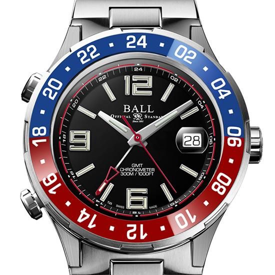 【世界限定1,000本】 DG3038A-S2CJ-BK BALL WATCH ボールウォッチ ロードマスター パイロットGMT