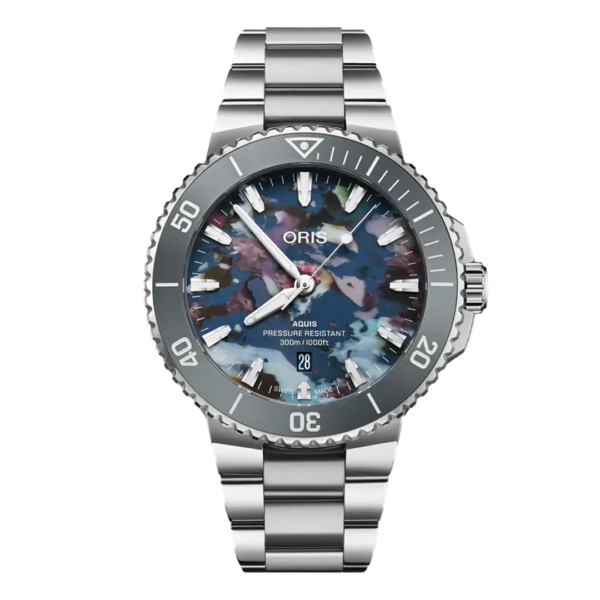 01 733 7789 4150-07 8 23 04PEB ORIS オリス アクイスデイト アップサイクル 43.5mm