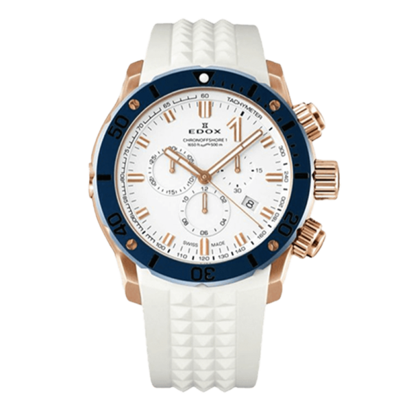 10221-37RBU75-BIR7 EDOX エドックス クロノオフショア1 クロノグラフ スペシャルエディション
