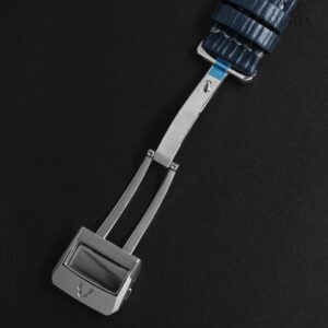 MINASE ミナセ FIVE WINDOWS Mid ファイブウィンドウズ ミッドサイズ ブルー VM07-L20SD 自動巻き腕時計 ラバーベルト
