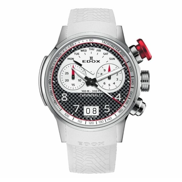 【世界限定600本】 38003-TINR-CANBR EDOX エドックス クロノラリー クロノグラフ 45 リミテッドエディション