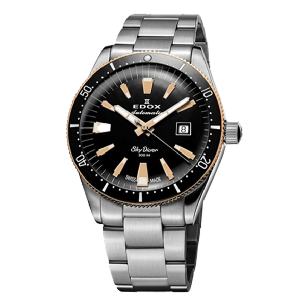 【世界限定600本】 80126-357RNM-NIRB EDOX エドックス スカイダイバー デイト オートマティック リミテッドエディション