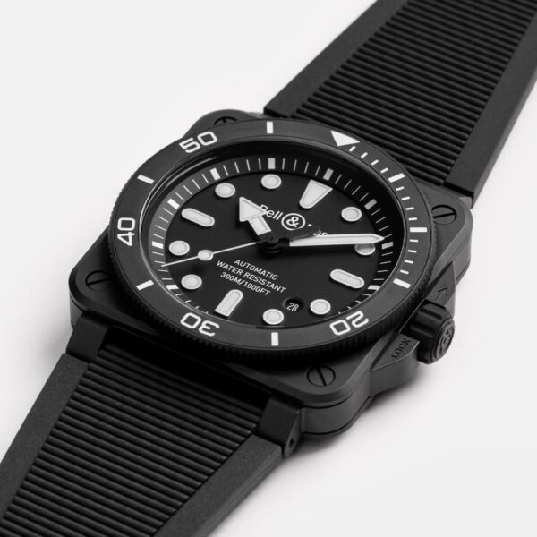BR03A-D-BL-CE/SRB Bell & Ross ベル&ロス BR03 ダイバー ブラック マット セラミック