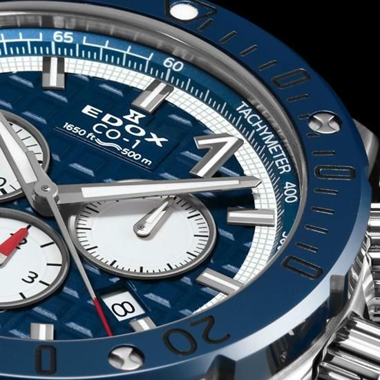 10221-3BU9-BUIN9 EDOX エドックス クロノオフショア1 クロノグラフ