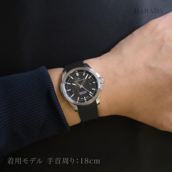 N3008.08S01.B01 NORQAIN ノルケイン インディペンデンス JP ブラック マザーオブパール 40mm