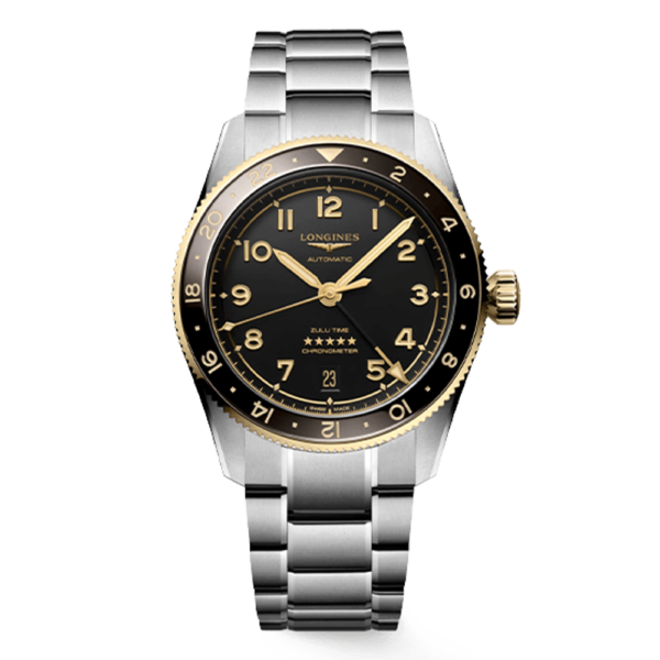 L3.802.5.53.6 LONGINES ロンジン スピリット Zulu Time 39mm