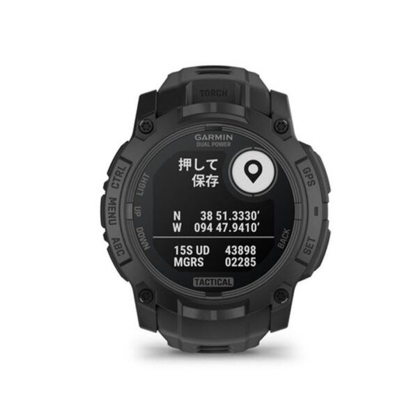 GARMIN ガーミン Instinct 3 インスティンクト AMOLED 010-02935-80 Tactical 50mm