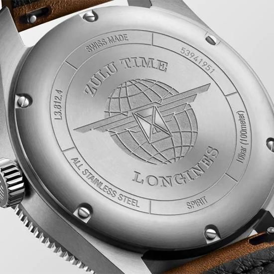 L3.812.4.63.2 LONGINES ロンジン スピリット Zulu Time 42mm