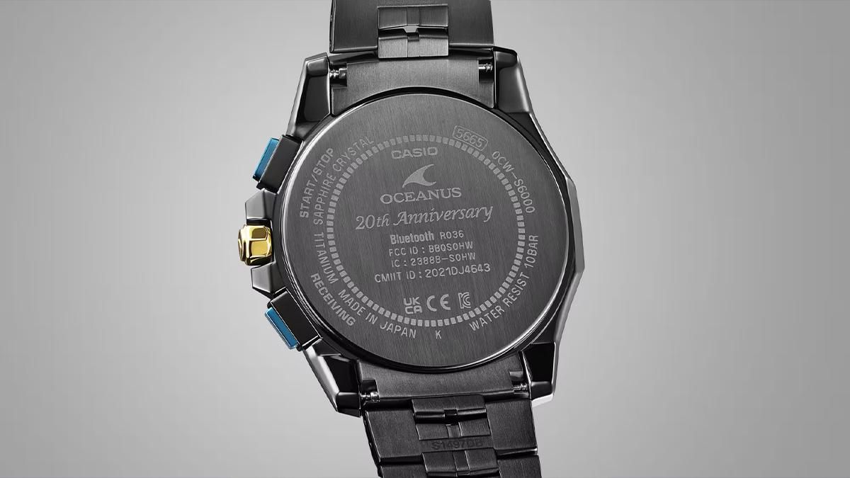 OCW-S6000BV-1AJRの裏ぶたを拡大した画像