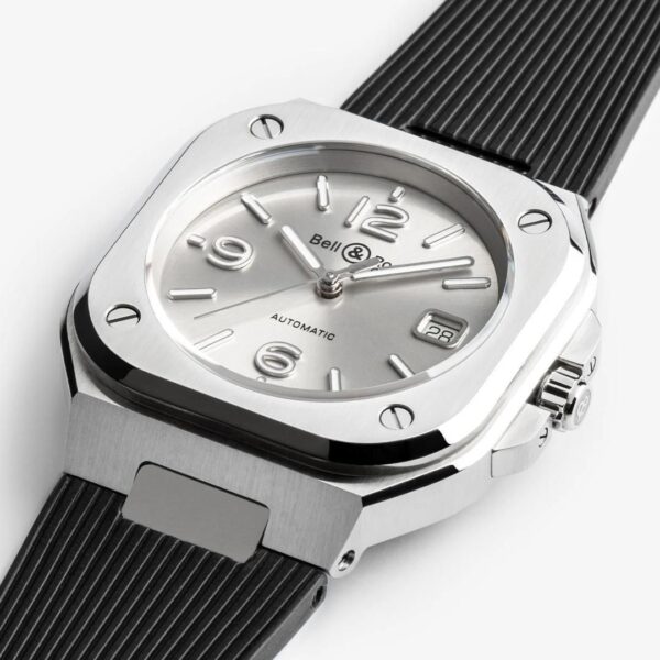 BR05A-GR-ST/SRB グレースチール Bell & Ross ベル&ロス インストゥルメント BR05