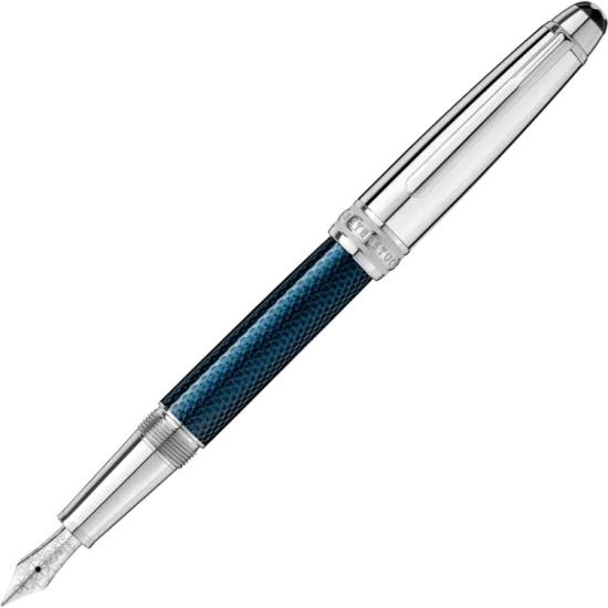 MONTBLANC モンブラン マイスターシュテュック ソリテール ドゥエ ブルーアワー クラシック万年筆 MB112893