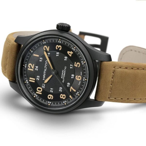 H70665533 HAMILTON ハミルトン カーキ フィールド チタニウム 42mm