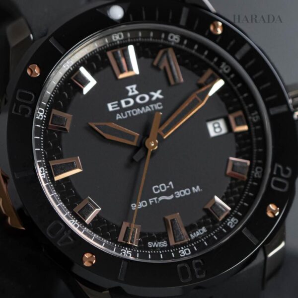 80137-37GNR-CANR EDOX エドックス クロノオフショア1 ベゼルロック デイト 42mm