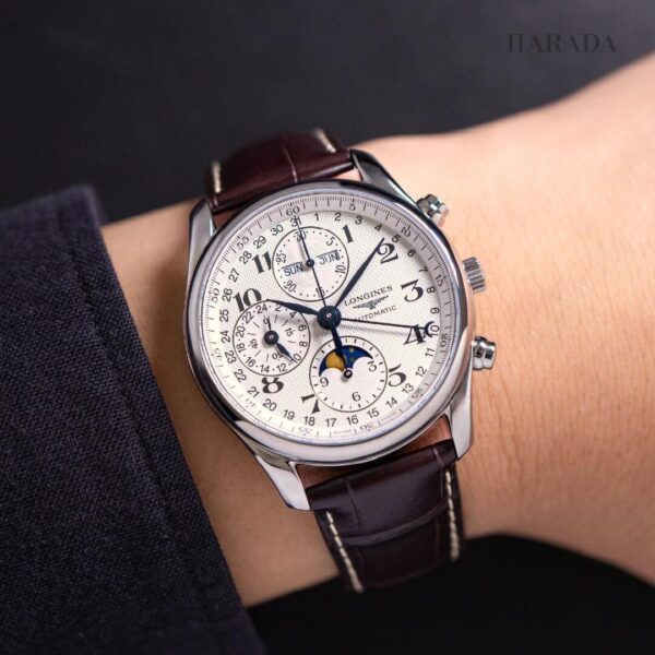 L2.673.4.78.3 LONGINES ロンジン マスターコレクション クロノ ムーンフェイズ 40mm