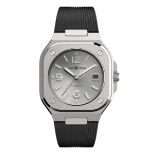 BR05A-GR-ST/SRB グレースチール Bell & Ross ベル&ロス インストゥルメント BR05