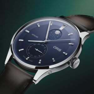 01 782 7811 4055-07 6 20 17FC ORIS オリス アートリエ コンプリケーション 39.5mm
