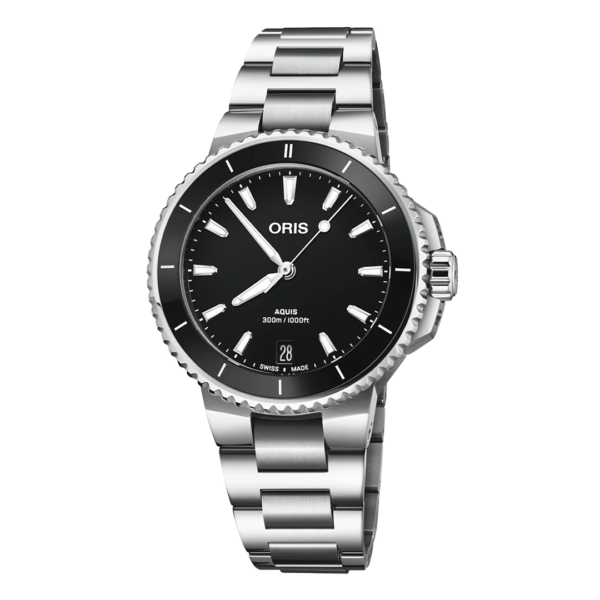 01 733 7792 4154-07 8 19 05P ORIS オリス アクイスデイト