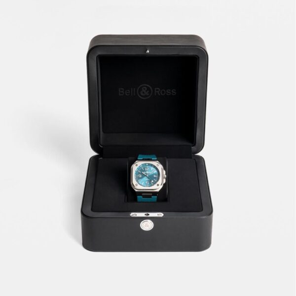 BR05G-PB-ST/SRB スカイブルー Bell & Ross ベル&ロス インストゥルメント BR05 GMT