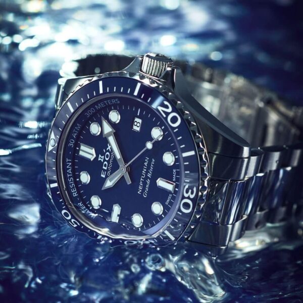 80801-3BUM-BUIN EDOX エドックス ネプチュニアン グランデリザーブ デイト オートマティック