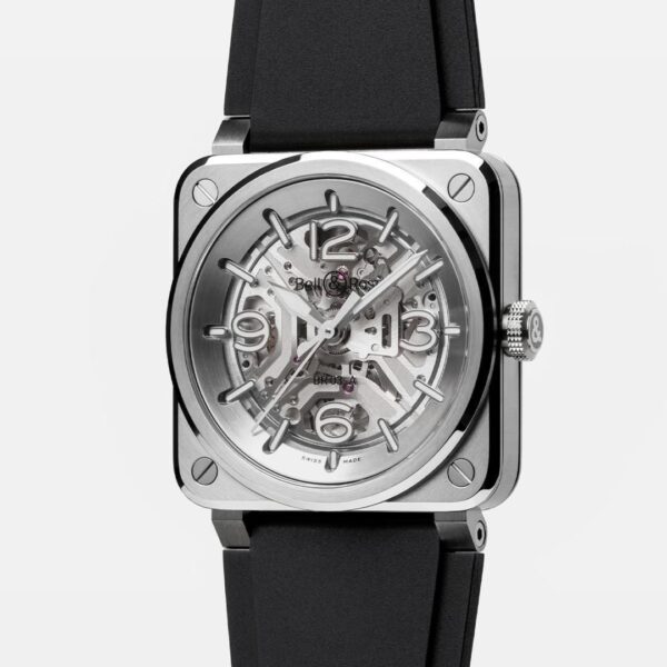 BR03A-BL-SKST/SRB Bell & Ross ベル&ロス BR03 スケルトン スティール 41mm
