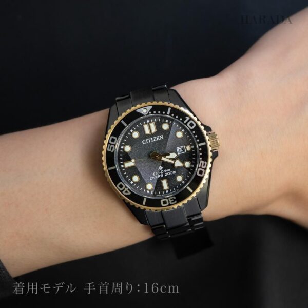 【世界限定6,700本】 BN0264-53E CITIZEN シチズン プロマスター MARINE LIGHT in BLACK Eco-Drive 50th Anniversary Edition