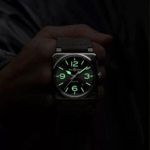 BR0392-GC3-ST/SCA Bell & Ross ベル&ロス BR03-92 グレーラム