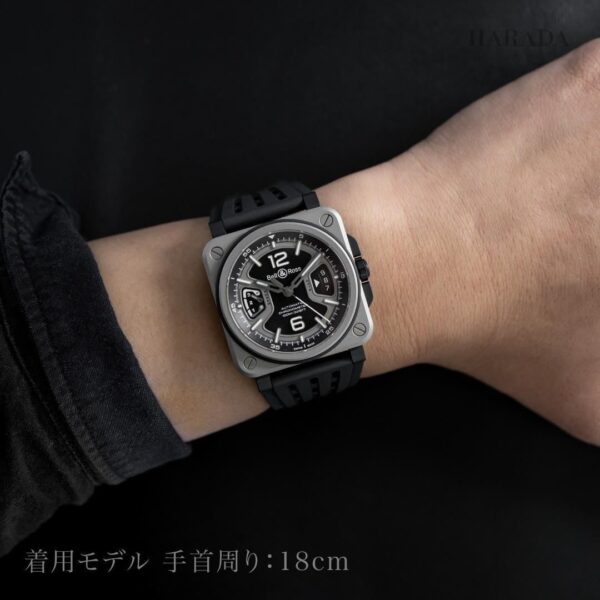 BRX3R-BL-TI/SRB Bell & Ross ベル&ロス BR-X3 ブラック チタン