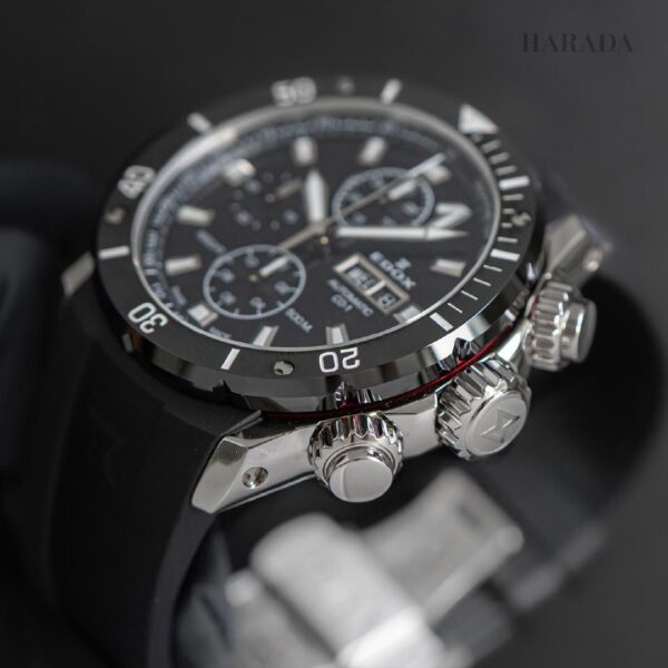 01128-3NRCA-NN EDOX エドックス クロノオフショア1 ベゼルロック クロノグラフ オートマティック