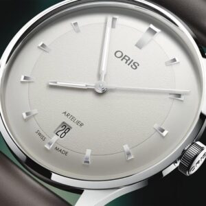 01 733 7810 4051-07 6 20 17FC ORIS オリス アートリエ デイト 38mm