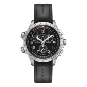 H77912335 HAMILTON ハミルトン カーキ アビエーション X-ウィンド GMT クロノ クォーツ 46mm