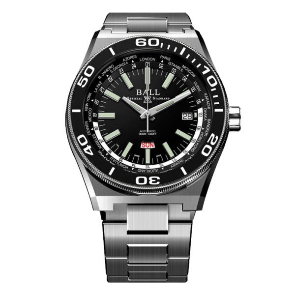 BALL WATCH ボールウォッチ ロードマスター ワールドタイム DG3032A-SJ-BKBK