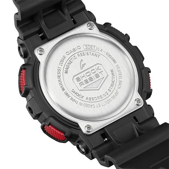 CASIO カシオ ANALOG-DIGITAL GA-100 SERIES GA-100BNR-1AJF