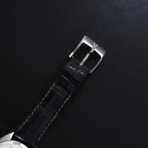 MINASE ミナセ MASTER CRAFT M3 マスタークラフト M3 サンレイ文字盤 グレー M3M3-WH2-LBK-S メンズ 自動巻き腕時計 レザーベルト