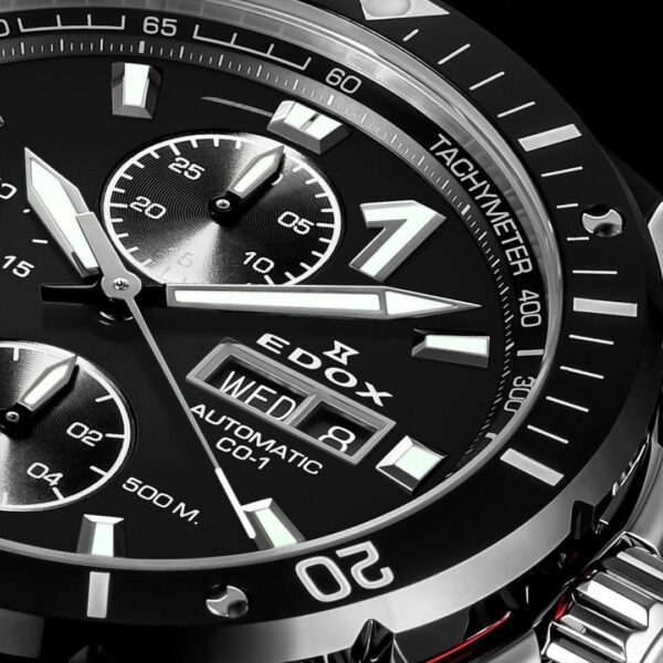 01128-3NRCA-NN EDOX エドックス クロノオフショア1 ベゼルロック クロノグラフ オートマティック
