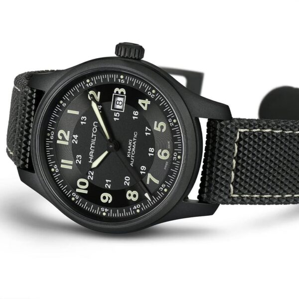 H70575733 HAMILTON ハミルトン カーキ フィールド チタニウム 42mm