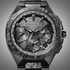 【世界限定1,800本】 CC4107-80H CITIZEN シチズン アテッサ ACT Line ブラックチタンシリーズ クリスタルオクタゴン