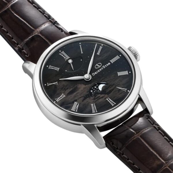 【プレステージショップ限定80本】RK-BW0007B ORIENT STAR オリエントスター クラシック M45 F8 メカニカルムーンフェイズ ハンドワインディング 替えバンド付